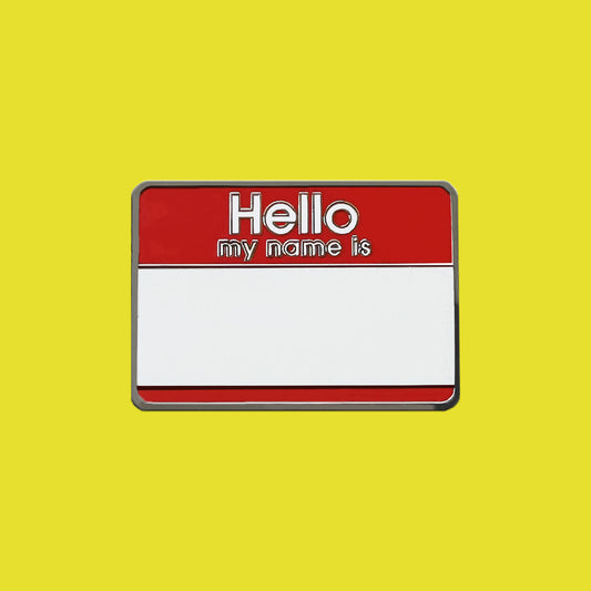 HELLO NAME TAG